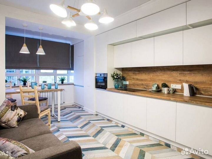 Кухонный гарнитур в современном стиле на заказ