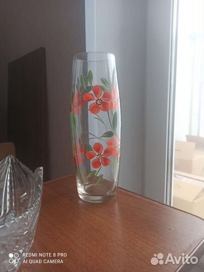 Салатник хрустальный, ваза