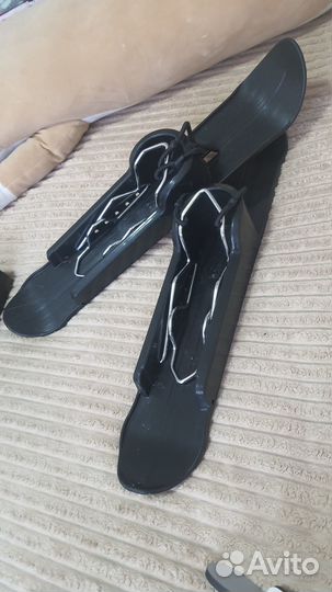 Лыжи для детской коляски