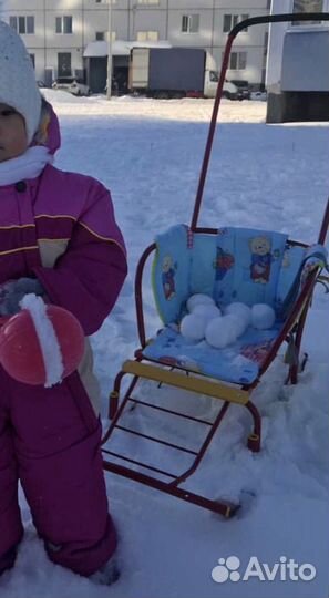 Санки с колесами