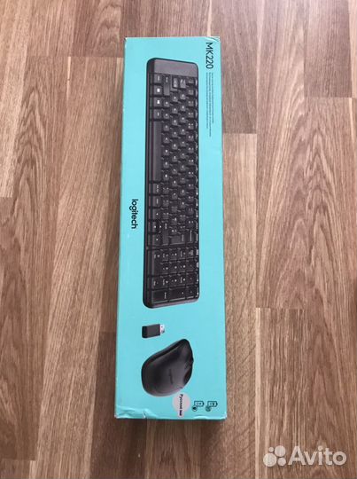 Беспроводная клавиатура и мышь logitech