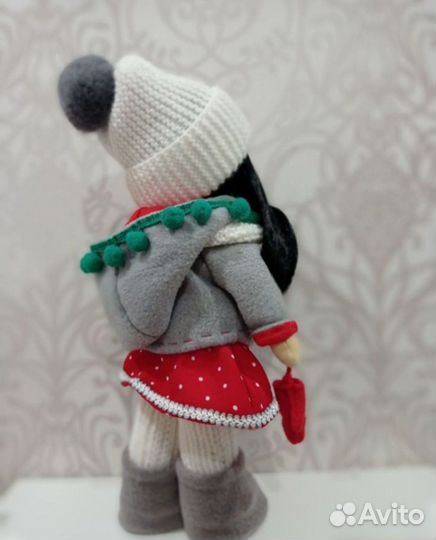 Текстильная кукла/зайка Тильда ручной работы