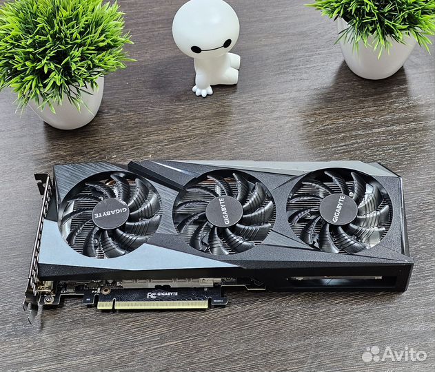 Видеокарта gigabyte GeForce RTX 3050 gaming OC 8G