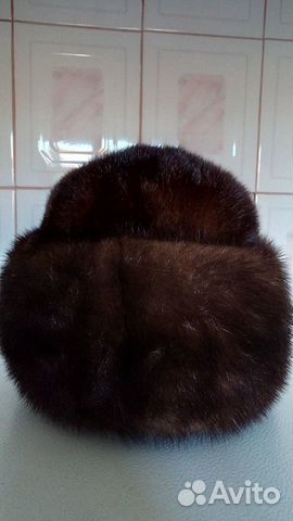 Шапка норковая женская