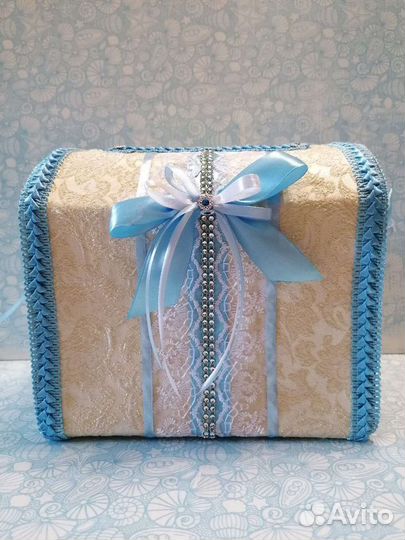 Свадебный сундук для денег в наличии и под заказ)