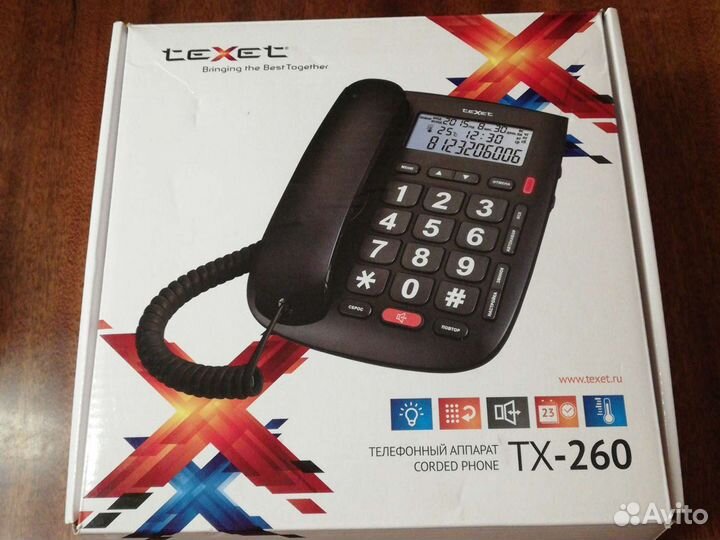 Телефонный аппарат teXet