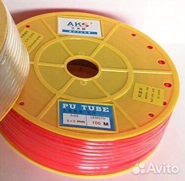 Пневмотрубка (шланг) из полиуретана 8х5 мм