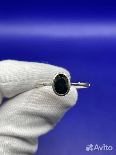 Золотое кольцо вставка агат проба 585 размер 19
