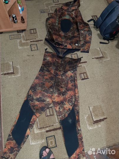 Гидрокостюм для подводной охоты 9мм