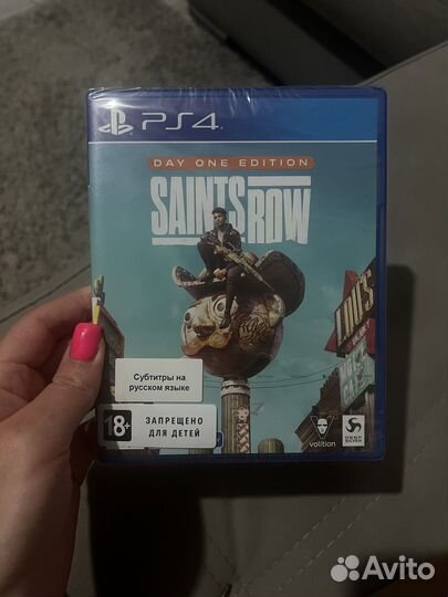 Игра для приставки PS4 saints ROW