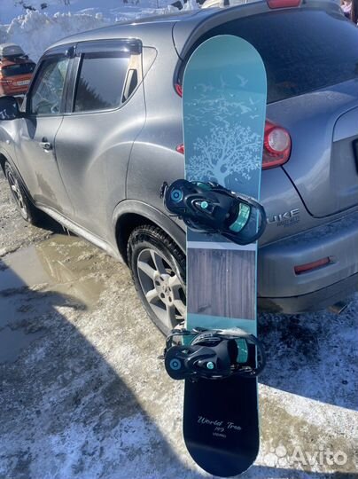 Сноуборд с креплениями женский 149 +ботинки 38