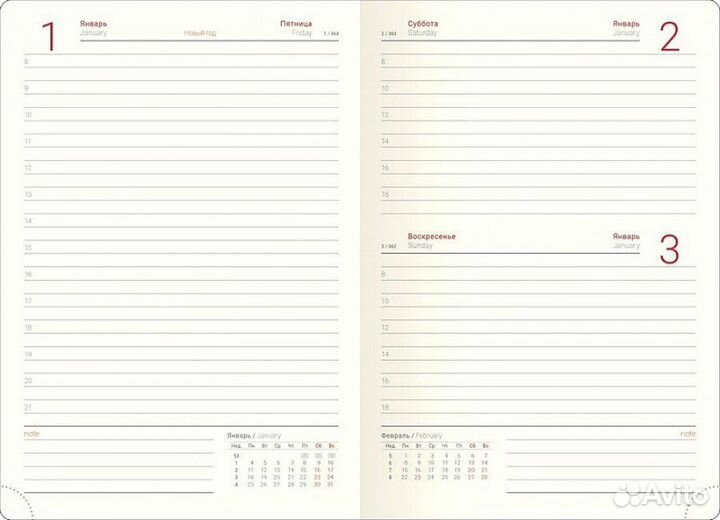 Ежедневники (не) датированный 20 и 22 год