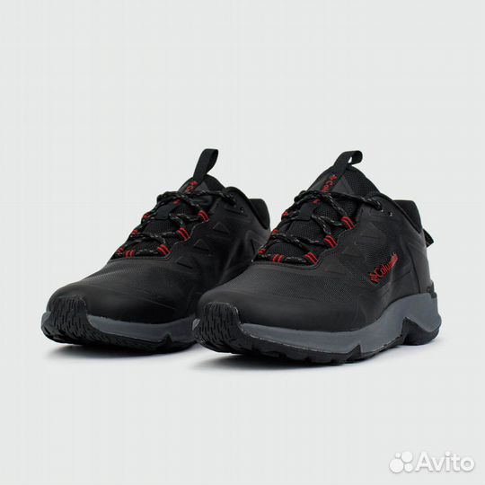 Columbia TrailStorm Low Black Red