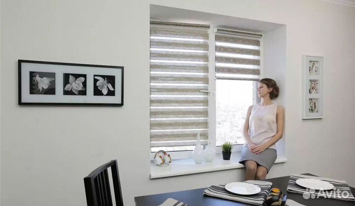 Рулонные шторы с установкой