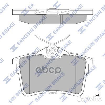 Колодки тормозные citroen berlingo 08/peugeot