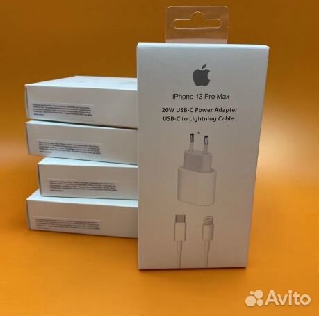 Блок быстрой зарядки на iPhone