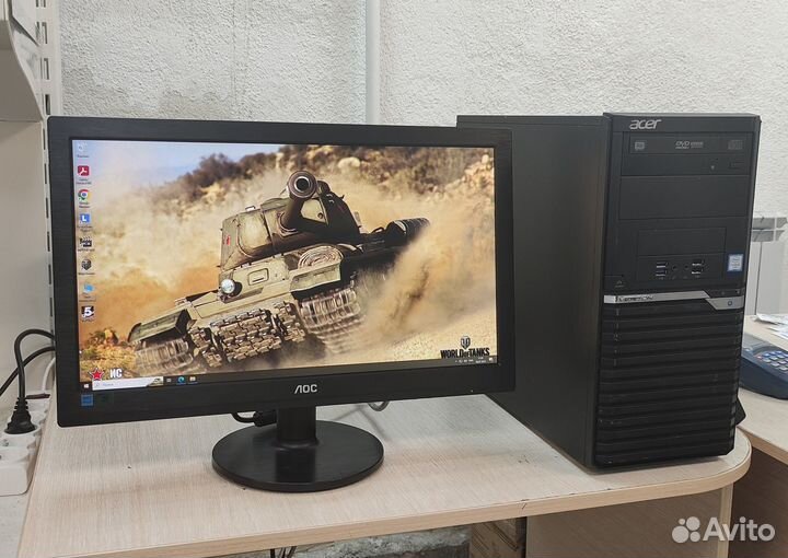 Компьютер i5-6500 GTX 1050