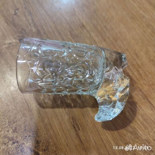 Хрустальные рюмки сапожки