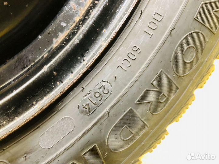 Комплект колес Nokian Nordman-4 205/60/R16 штампы