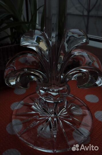 Подсвечник хрустальный СССР
