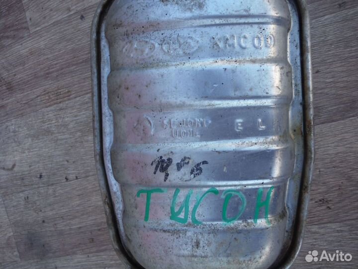 Глушитель hyundai Tucson 3 2018