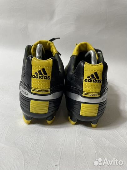 Бутсы Adidas Predator X FG (Black/Sun)