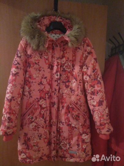 Куртка зимняя для девочки 158