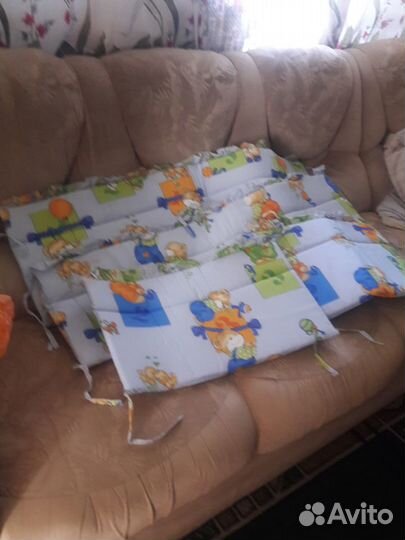 Бортики в детскую кроватку