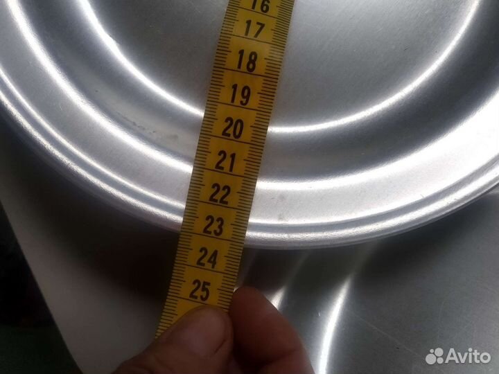 Тарелка алюминиевая новая