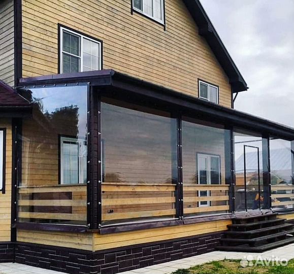 Мягкие и гибкие окна на террасу