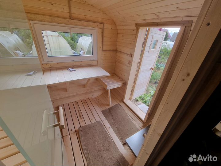 Баня Бочка квадро