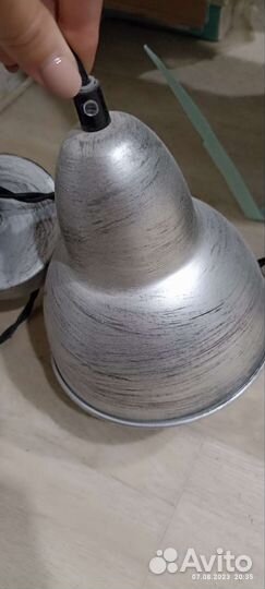 Светильник потолочный подвесной бу