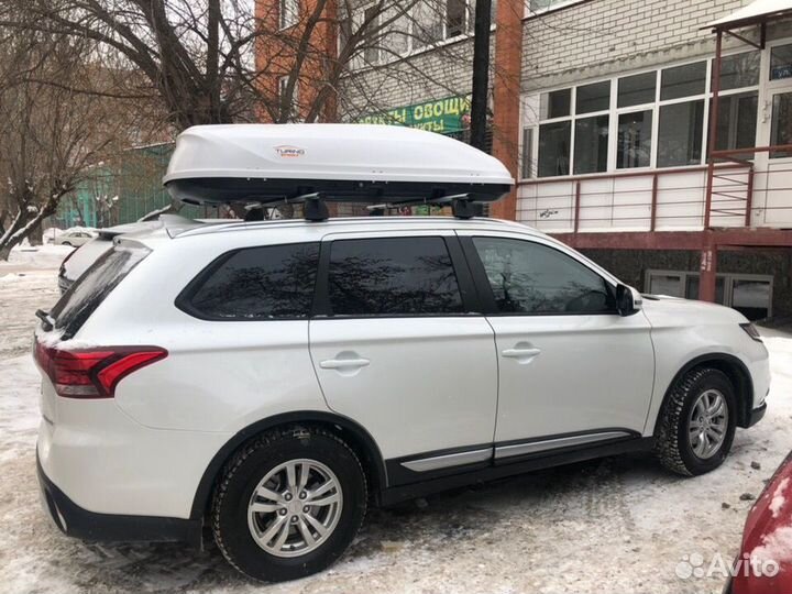 Автобокс багажник на крышу Mitsubishi Outlander