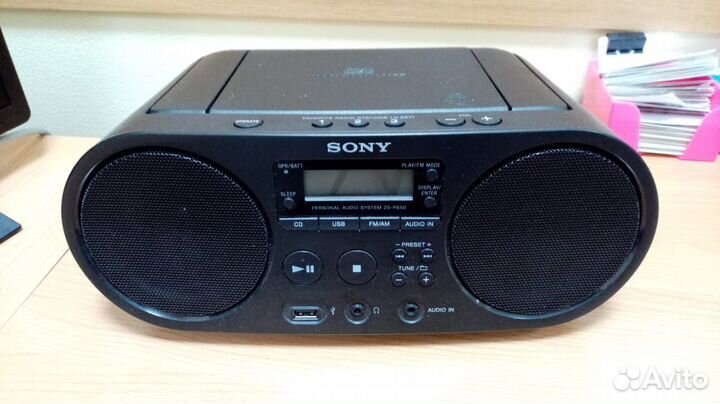 Продаю аудио плеер Sony CD MP3 ZS-PS50 с USB вх