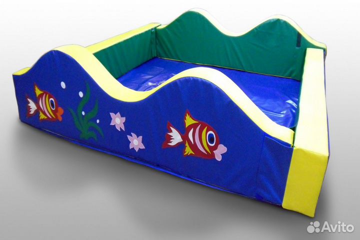 Детский сухой бассейн с шариками