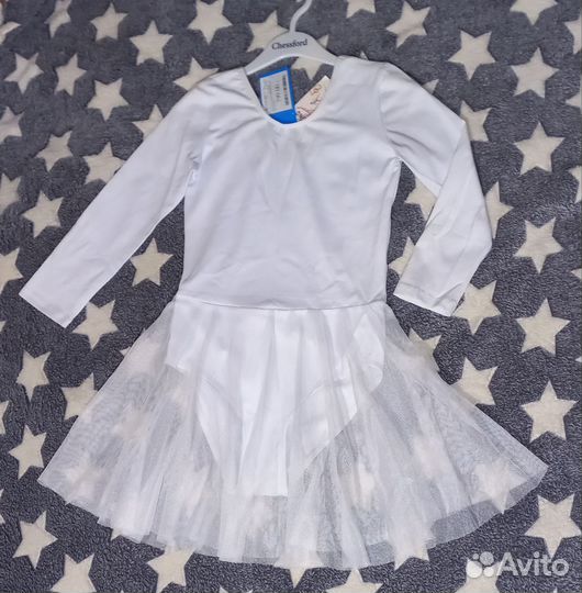 Гимнастический купальник боди 146-152