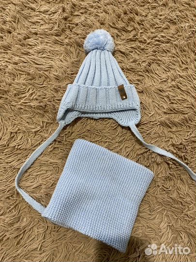 Шапка и снуд демисезонные