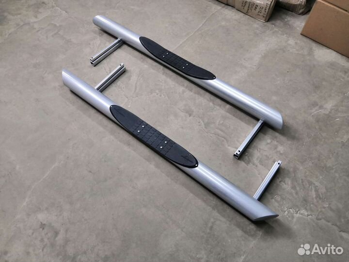 Пороги труба со скосом Нива 3-дв 4х4 Урбан Легенд