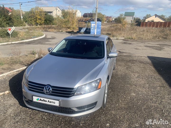 Volkswagen Passat (North America) 2.5 AT, 2012, 183 000 км