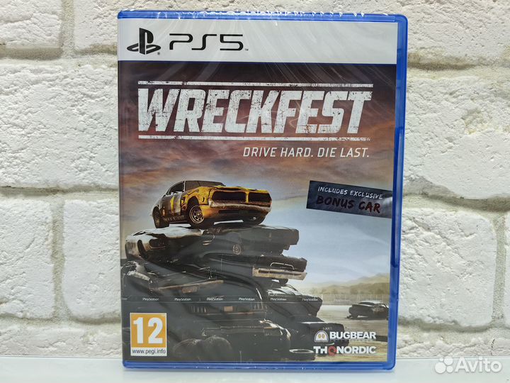 Wreckfest PS5 новый диск