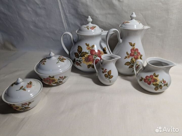 Чайно-кофейный сервиз, Чехословакия