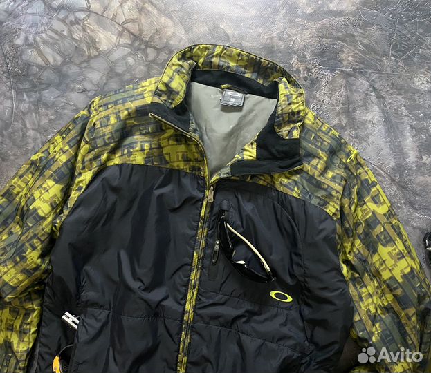 Куртка Oakley green camo jacket 00's