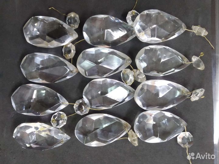Хрустальные подвески для люстры СССР