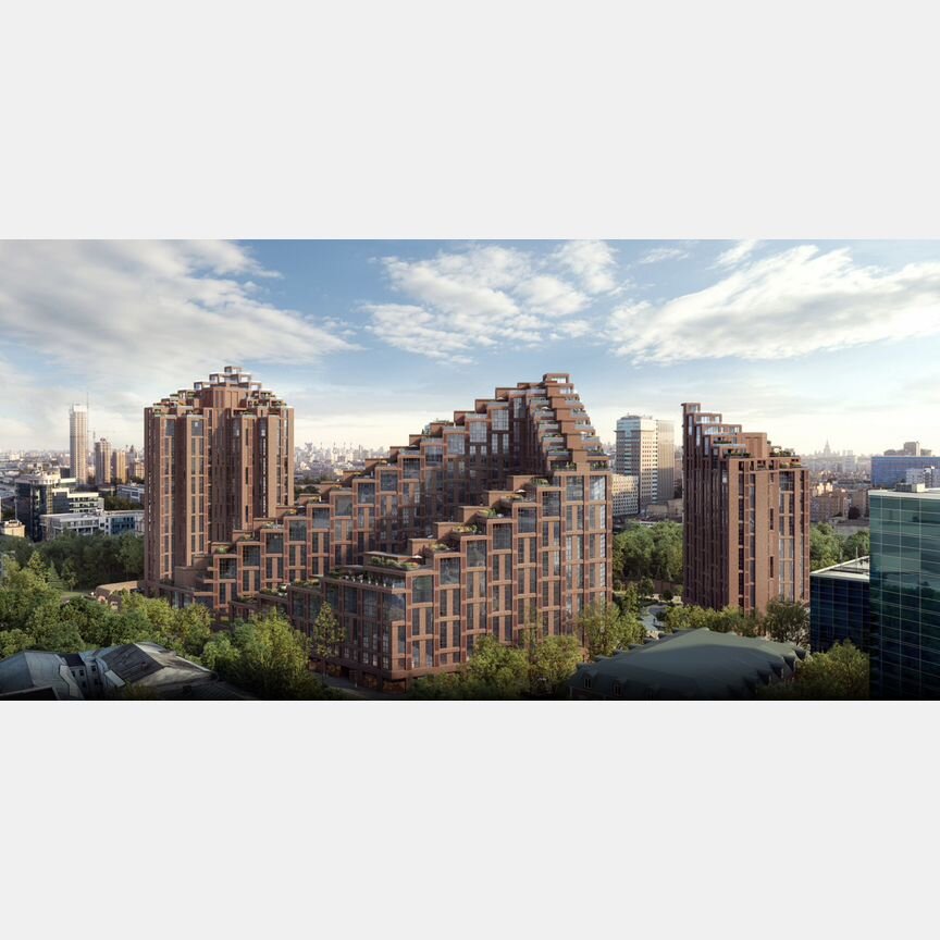 3-к. апартаменты, 60,1 м², 13/19 эт.