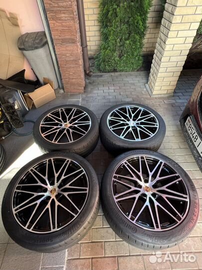 R22 колеса оригинал на Porsche Cayenne