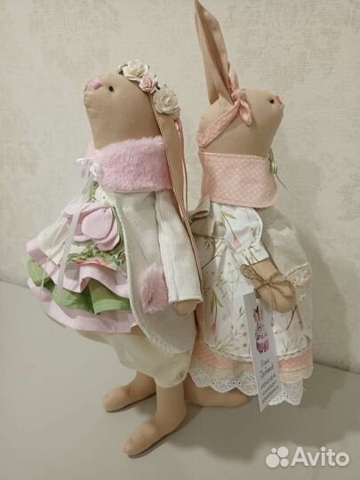 Весенние пасхальные игрушки для декора