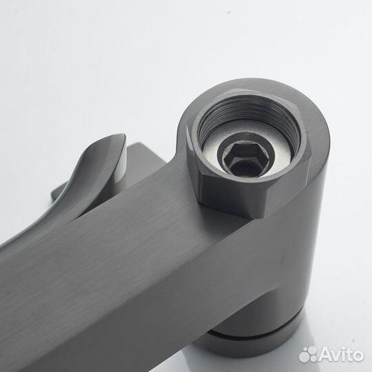 Смеситель для ванны Shevanik S4102T, оружейная ст