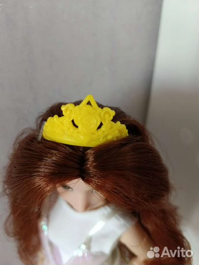 Принцесса Бэлль на шарнирном теле Барби йога пышка