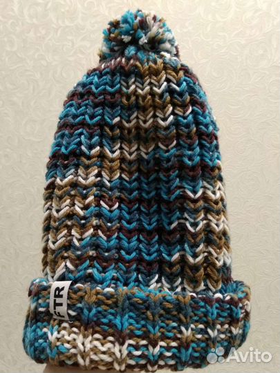 Комплект шапка, шарф, варежки