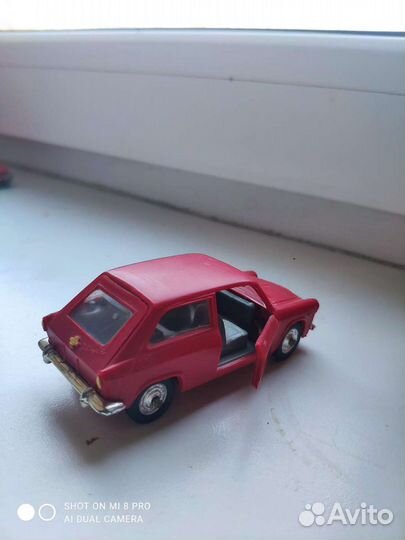 Модель автомобиля фиат примула СССР 1:43